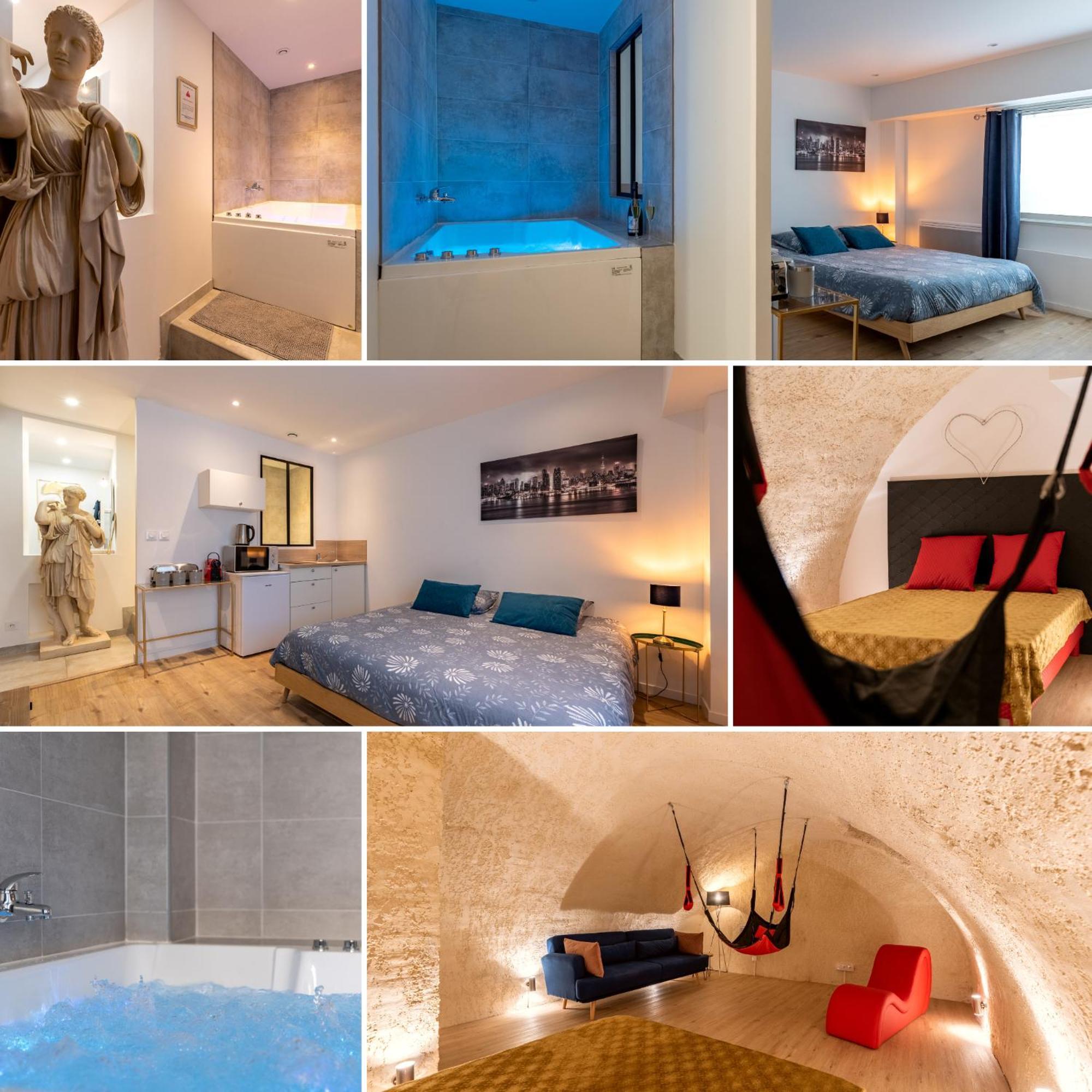 Le Fruit Defendu "Love Room" Jacuzzi Centre Ville Ruan Exterior foto
